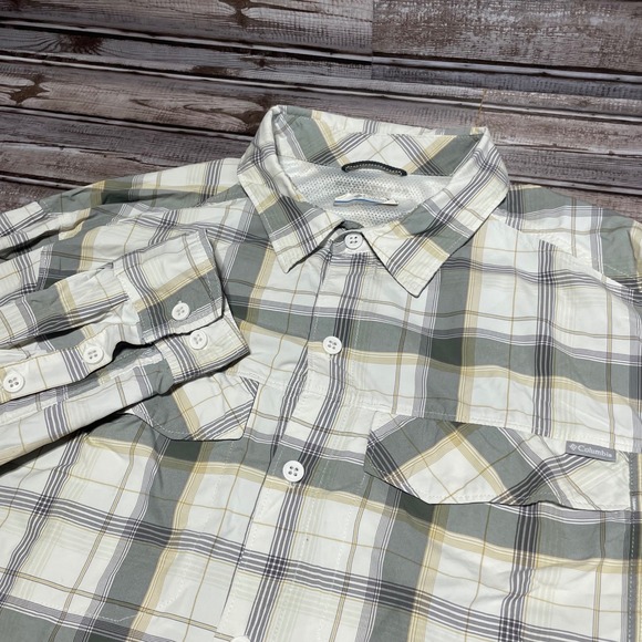 Columbia Other - Columbia Mens Plaid Long Sleeve Button Up Shirt L/G Outdoor Vented